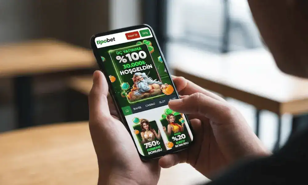 Mobil cihazda Tipobet