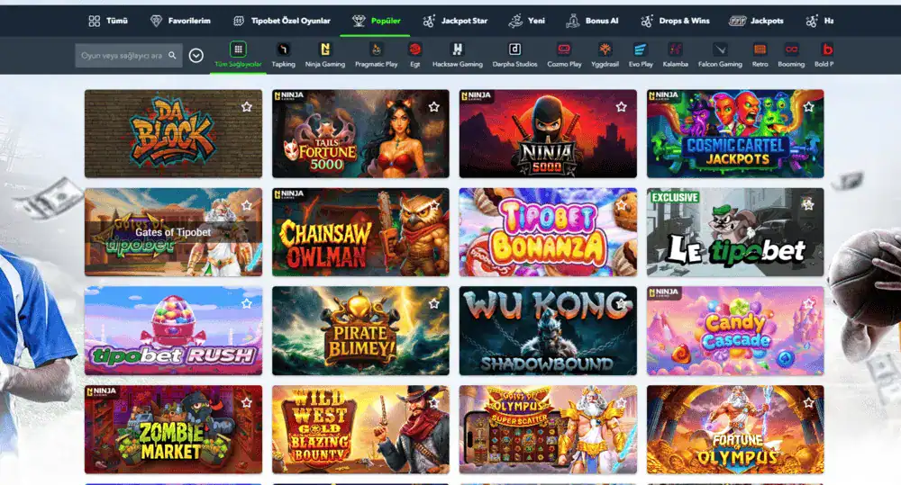 Slot oyun çeşitliliği